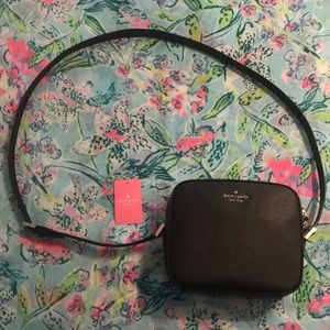 Kate Spade Newbury Lane Cammie Crossbody in Black